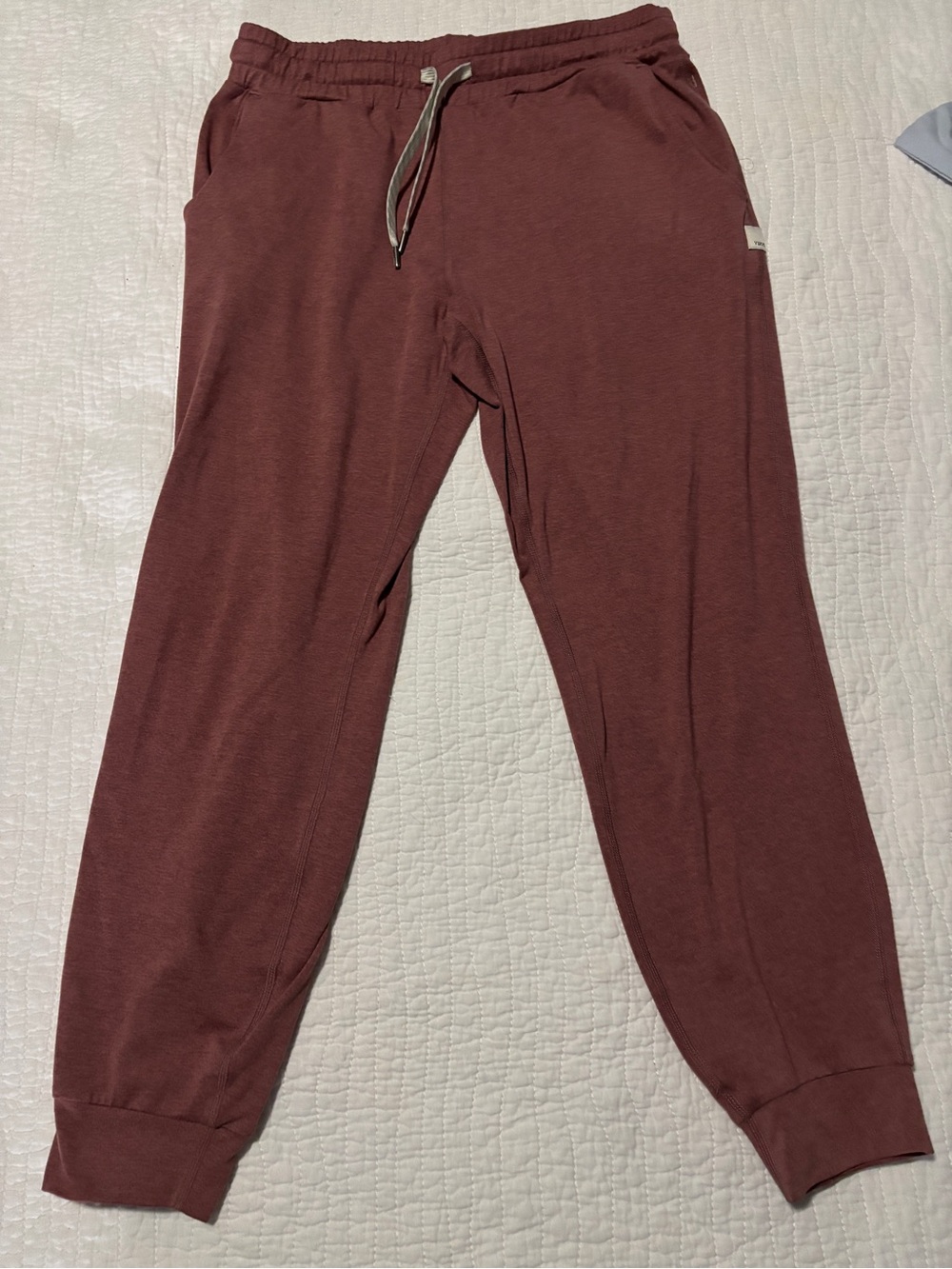 Vuori Joggers Mauve Relaxed Fit - Size XS*